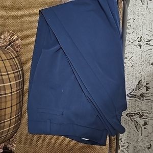 Avenue Navy Tall Slacks
